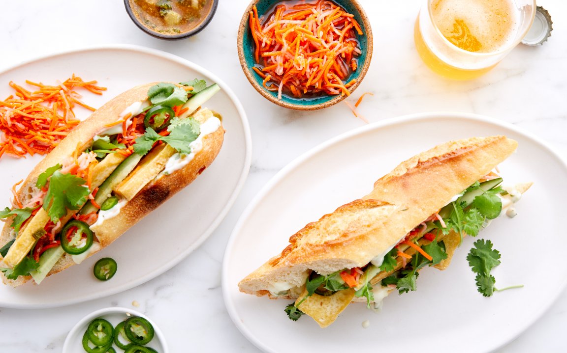 Tofu Banh Mi Good Eggs Kitchen SF Bay Good Eggs